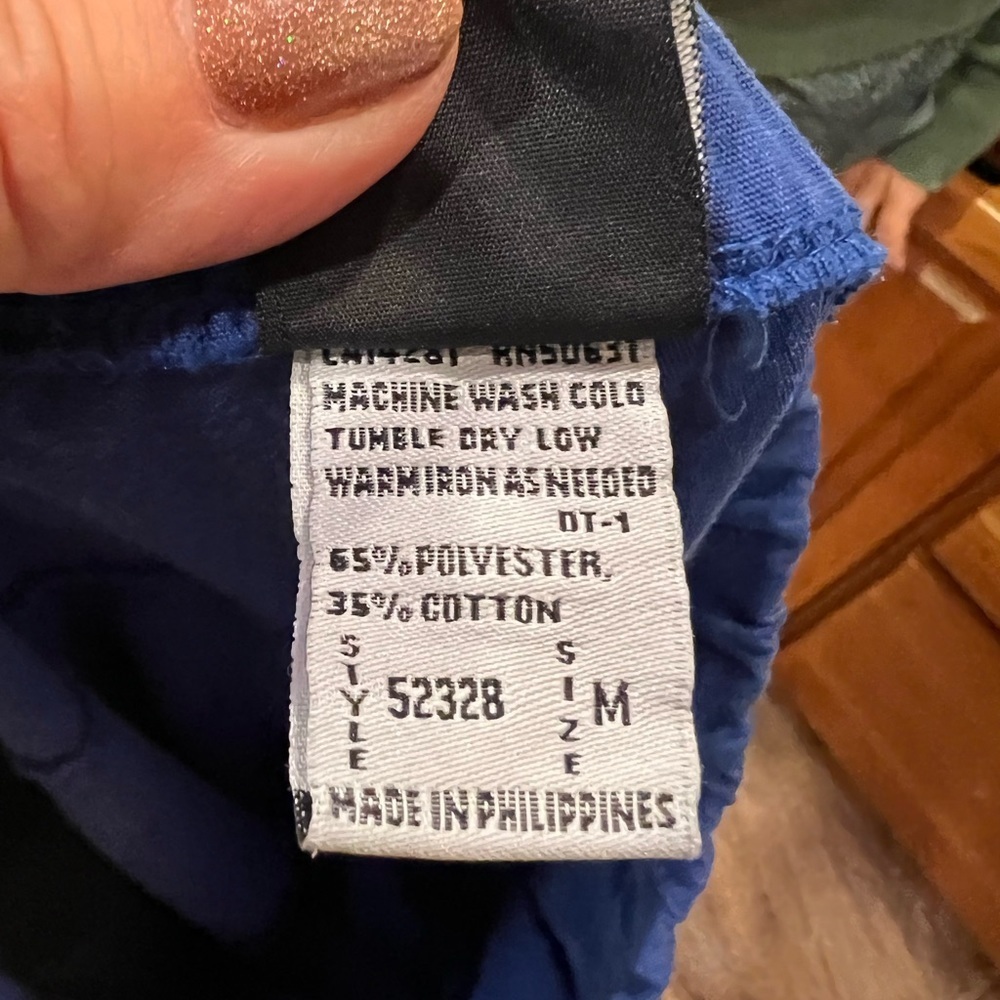 BARCO SCRUB sz Medium Blue Pants - Picture 7 of 7